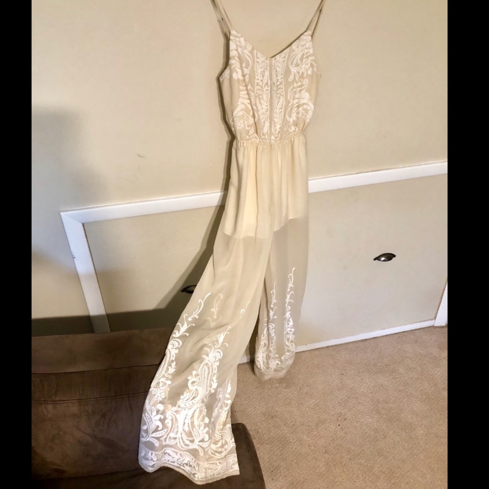 UO Embroidered Jumpsuit